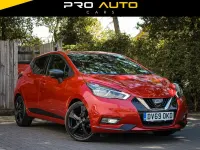 Used Nissan Micra 2019 Red Hatchback