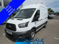 Used Ford Transit 130 HP (95 kW) 2019 White Van