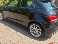 Used Audi A1 Sportback S-Line 125 HP (91 kW) 2017 Black Hatchback