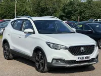 Used MG ZS Exclusive 106 HP (77 kW) 2018 White SUV