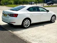 Used Skoda Superb SE L Executive 2018 White Hatchback