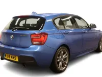 Used BMW M135 2014 Blue Hatchback