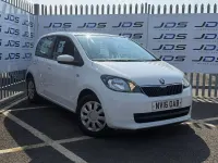 Used Skoda Citigo SE 60 HP (44 kW) 2016 White Hatchback