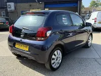 Used Peugeot 108 Active 68 HP (50 kW) 2014 Blue Hatchback