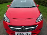Second-hand Vauxhall Corsa Design Edition 70 CP (51 kW) 2015 Roșu Hatchback