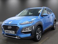 Second-hand Hyundai Kona Premium SE 120 CP (88 kW) 2018 Albastru SUV