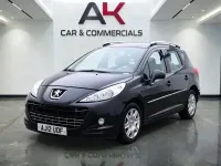 Used Peugeot 207 Active 92 HP (67 kW) 2012 Black Estate