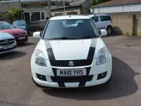 Begagnad Suzuki Swift SZ3 92 HK (67 kW) 2010 Vit Halvkombi