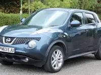 Used Nissan Juke Acenta 117 HP (86 kW) 2013 Blue SUV