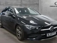 Used Mercedes CLA220 AMG Line Premium 190 HP (139 kW) 2019 Black Coupe