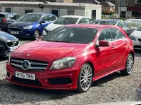 Used Mercedes A220 AMG 170 HP (125 kW) 2015 Red Hatchback