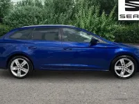 Used Seat Leon FR 131 HP (96 kW) 2018 Blue Estate