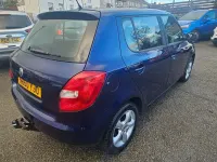 Used Skoda Fabia SE 2010 Blue Hatchback
