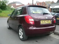 Begagnad Skoda Fabia SE 2012 Brun Halvkombi
