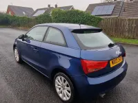 Begagnad Audi A1 Sport 105 HK (77 kW) 2012 Blå Halvkombi