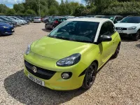 Used Vauxhall Adam Slam 100 HP (73 kW) 2013 Yellow Hatchback