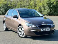 Used Peugeot 308 Active 120 HP (88 kW) 2015 Brown Hatchback