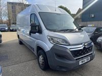 Used Citroën Relay 130 HP (95 kW) 2014 Silver Van