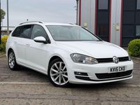 Begagnad VW Golf VII GT 2015 Vit Kombi