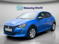 Used Peugeot e-208 Allure Premium 100 kW (136 HP) 2022 Blue Hatchback