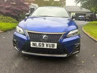 Used Lexus CT200h Sport Line 2019 Blue Hatchback