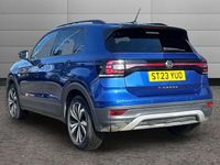 Used VW T-Cross Black Edition 110 HP (80 kW) 2023 Blue SUV