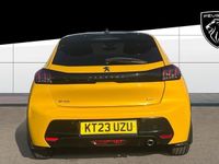 Used Peugeot 208 GTi 102 HP (75 kW) 2023 Yellow Hatchback
