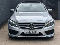 Used Mercedes C220 AMG Line Premium Plus 167 HP (122 kW) 2017 Silver Sedan