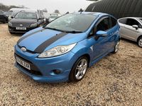 Used Ford Fiesta Zetec 2008 Blue Hatchback