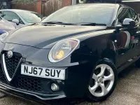 Used Alfa Romeo MiTo 78 HP (57 kW) 2017 Black Hatchback
