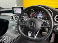 Used Mercedes C250 AMG line 204 HP (150 kW) 2017 Black Coupe