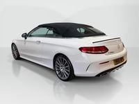 Used Mercedes C250 AMG line 204 HP (150 kW) 2017 White Cabriolet