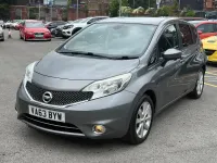 Used Nissan Note Tekna 90 HP (66 kW) 2014 Grey Hatchback