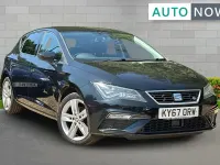 Used Seat Leon FR 150 HP (110 kW) 2017 Black Hatchback