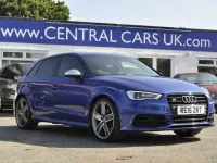 Used Audi S3 Sportback Comfort 300 HP (220 kW) 2015 Blue Hatchback