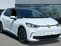New VW ID.3 Pro 150 kW (204 HP) 2026 Glacier white metallic black Hatchback