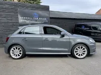Used Audi A1 S-Line 116 HP (85 kW) 2016 Grey Hatchback