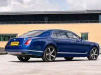 Used Bentley Mulsanne 512 HP (376 kW) 2015 Blue Sedan