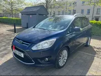 Used Ford Grand C-Max Titanium 125 HP (91 kW) 2013 Blue MPV