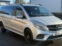 Used Mercedes V220 AMG line 163 HP (119 kW) 2017 Silver MPV