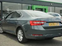 Used Skoda Superb SE Technology 214 HP (157 kW) 2020 Grey Hatchback