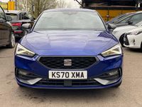 Used Seat Leon FR Sport 110 HP (80 kW) 2021 Blue Hatchback