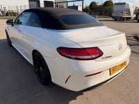 Used Mercedes C250 AMG Line Premium Plus 2017 White Cabriolet