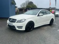 Used Mercedes C220 AMG 170 HP (125 kW) 2012 White Coupe