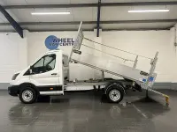 Used Ford Transit S 130 HP (95 kW) 2022 White Cabriolet