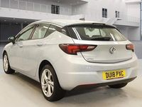 Used Vauxhall Astra SRi 100 HP (73 kW) 2018 Silver Hatchback
