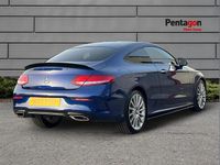 Used Mercedes C200 AMG Line Premium Plus 180 HP (132 kW) 2018 Blue Coupe