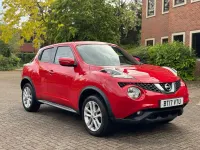 Used Nissan Juke Acenta 2017 Red SUV