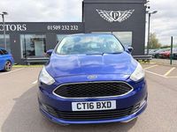 Used Ford C-MAX Zetec 120 HP (88 kW) 2016 Blue MPV
