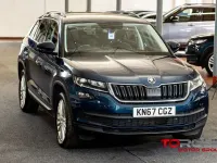 Used Skoda Kodiaq SE L 150 HP (110 kW) 2017 Blue SUV